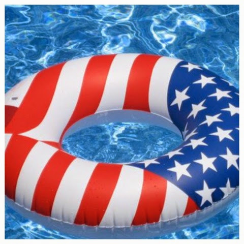 Pool Time on July 4th