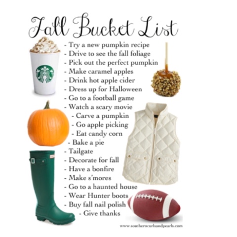 Fall Bucket List