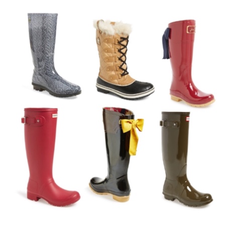 nordstrom rubber boots